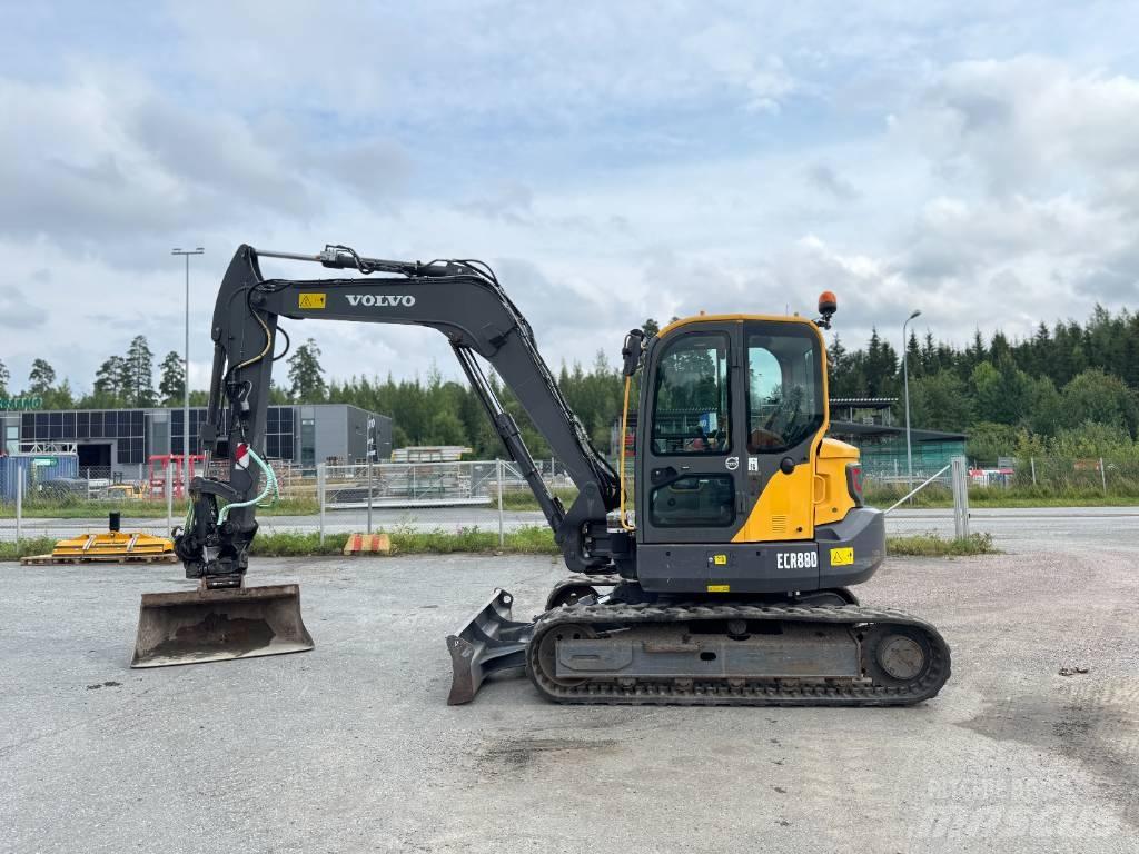 Volvo ECR 88 D 中型挖土機/掘鑿機/挖掘機 7t-12t