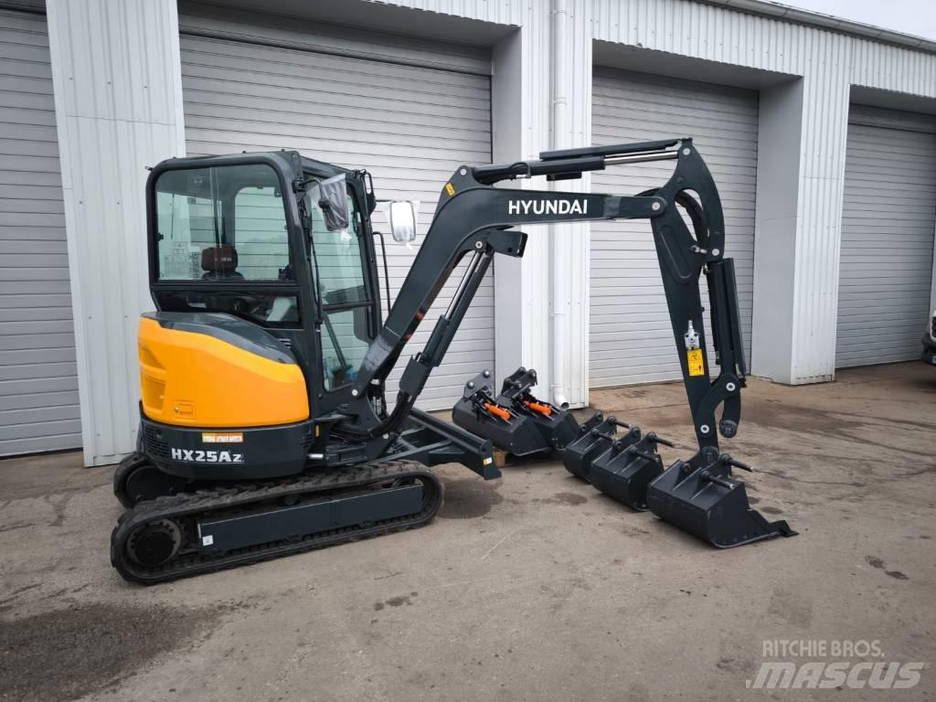 Hyundai HX 25 AZ 小型挖土機/掘鑿機<7t(小型挖掘機)