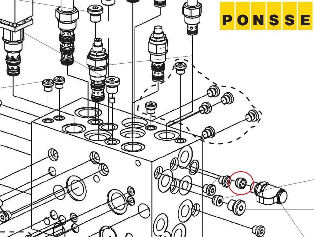 Ponsse 0060663 油壓