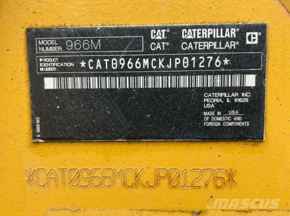 CAT 966 M 輪胎式裝載機