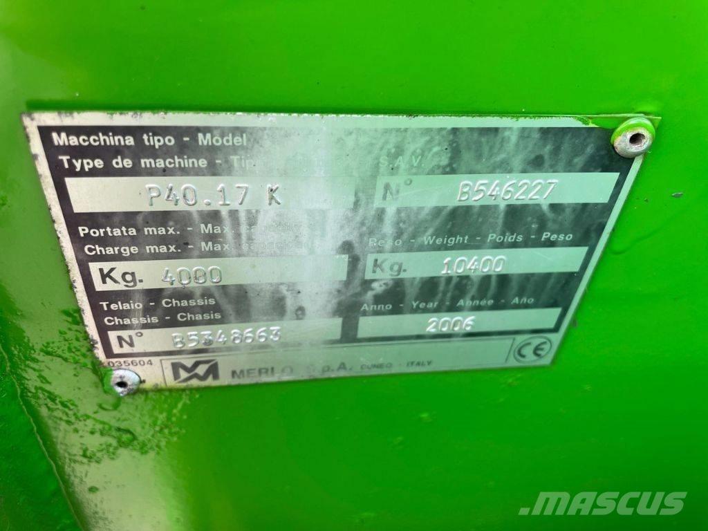 Merlo P 40.17 K 伸縮臂操作車