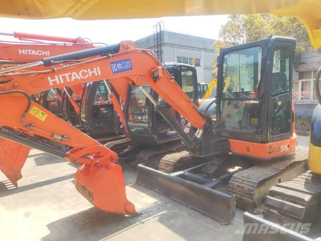 Hitachi ZX55USR-5A 小型挖土機/掘鑿機<7t(小型挖掘機)