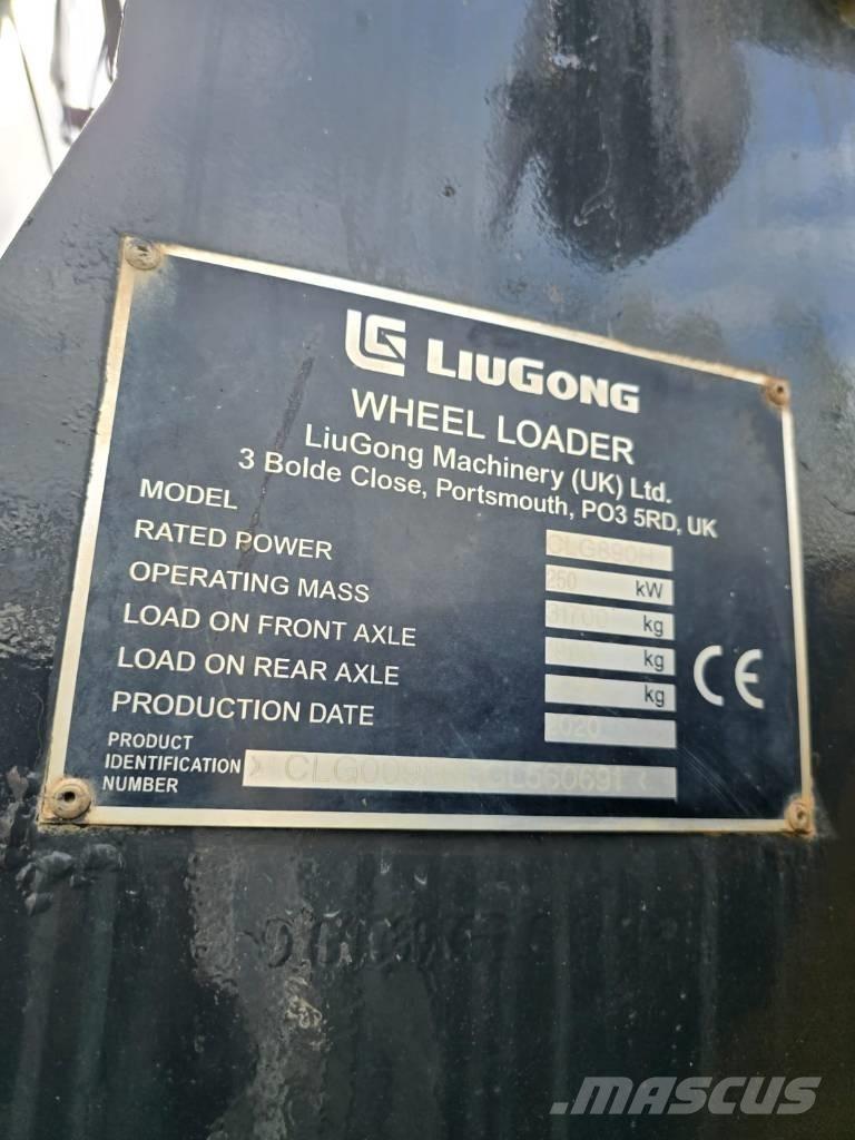 LiuGong GLC980 輪胎式裝載機
