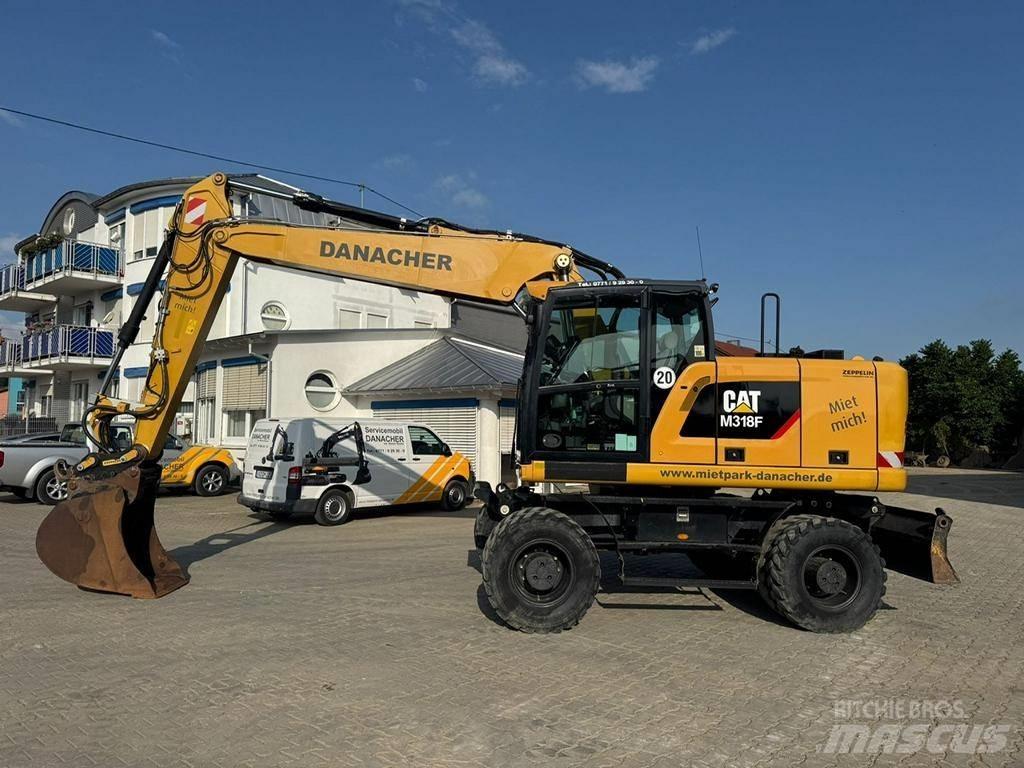 CAT M 318 F 旋轉式挖土機/掘鑿機/挖掘機