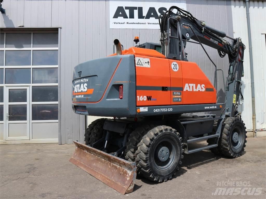 Atlas 160W-BLUE 旋轉式挖土機/掘鑿機/挖掘機