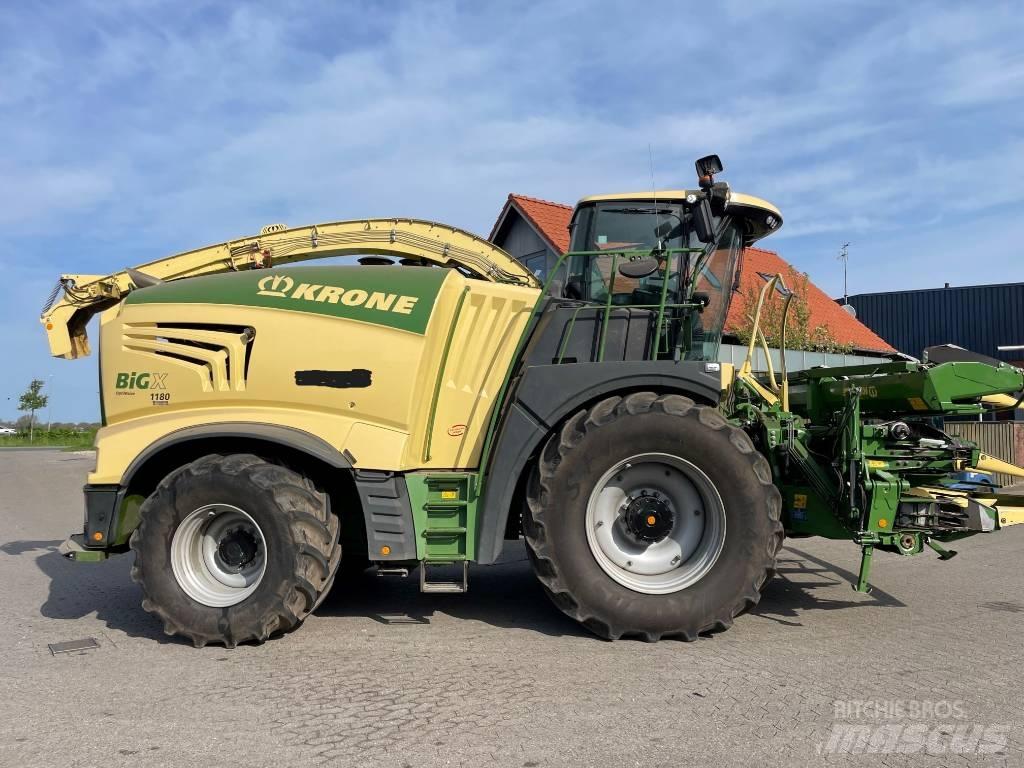 Krone Big X 1180 自走式飼料採集機