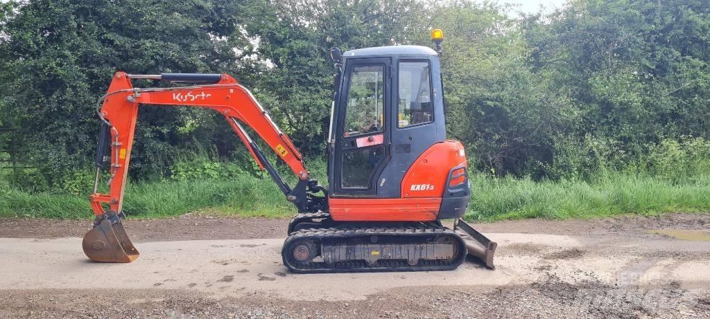 Kubota KX 61-3 小型挖土機/掘鑿機<7t(小型挖掘機)