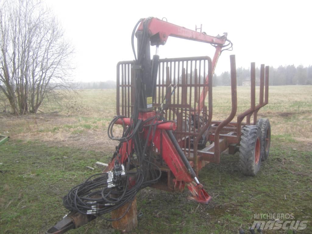 Patu 500 + Metsäkärry 林業拖車