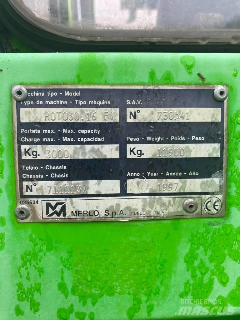 Merlo Roto 30.16 EV 伸縮臂操作車