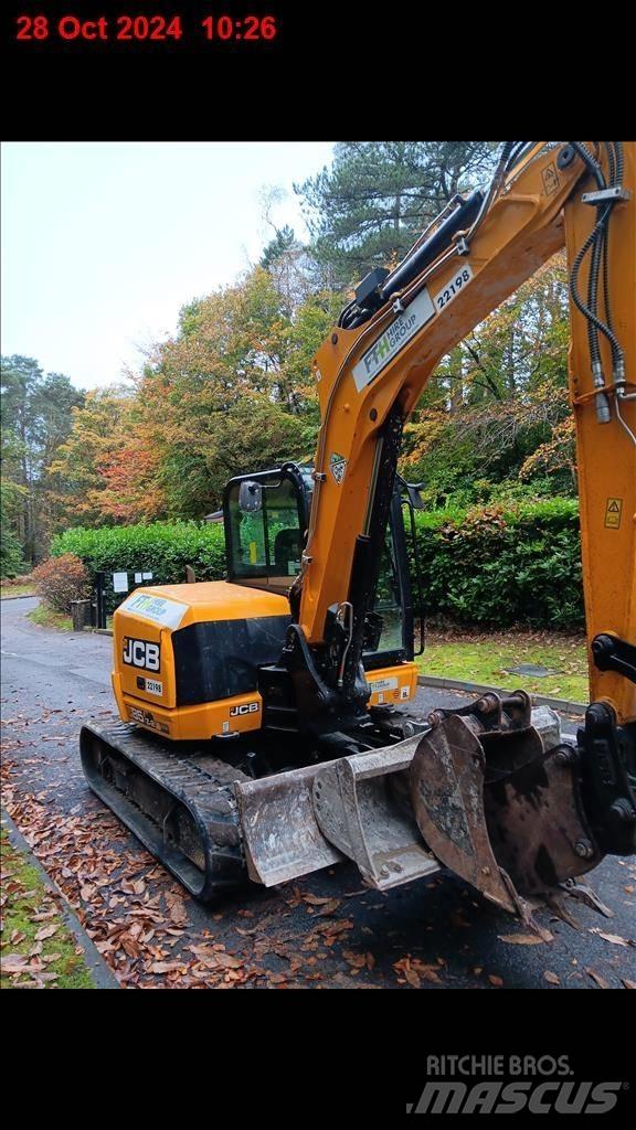 JCB 85Z-2 中型挖土機/掘鑿機/挖掘機 7t-12t