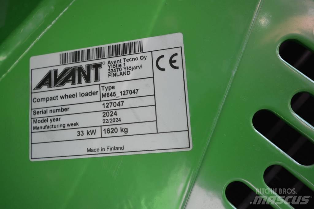 Avant 645 i 小型裝載機