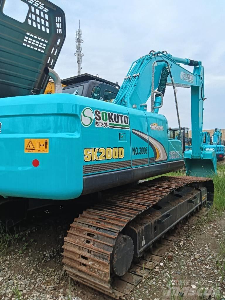 Kobelco SK 200 中型挖土機/掘鑿機/挖掘機 7t-12t