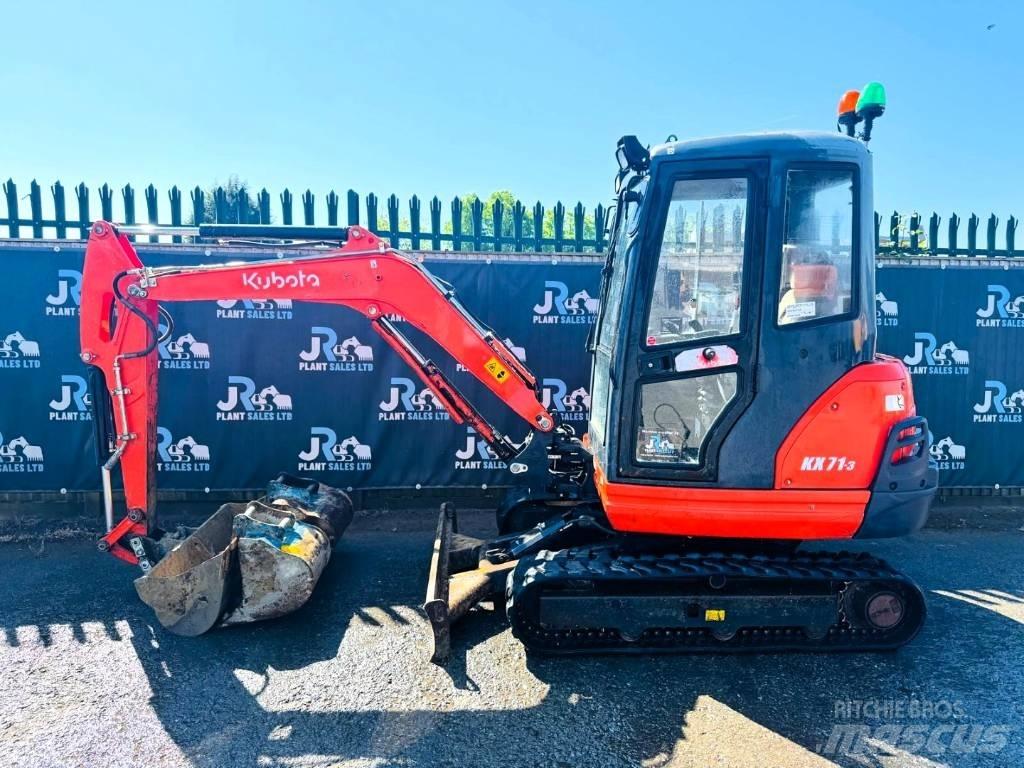 Kubota KX 71-3 小型挖土機/掘鑿機<7t(小型挖掘機)