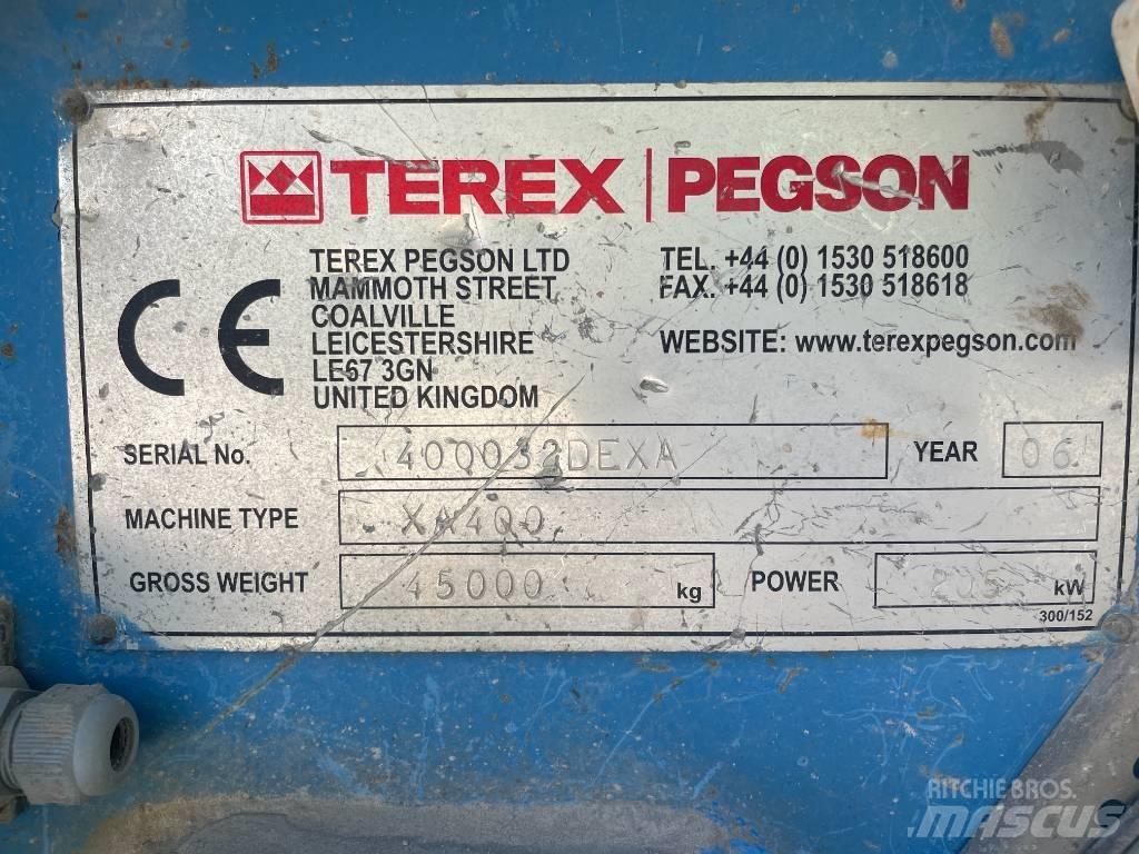 Terex Pegson XA 400 移動式壓碎機