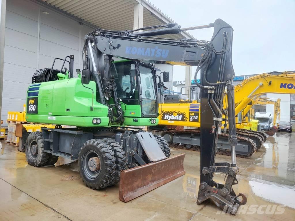 Komatsu PW 160-11 旋轉式挖土機/掘鑿機/挖掘機