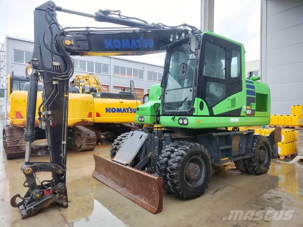 Komatsu PW 160-11 旋轉式挖土機/掘鑿機/挖掘機