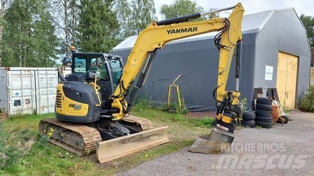 Yanmar Vio 80-1A 中型挖土機/掘鑿機/挖掘機 7t-12t