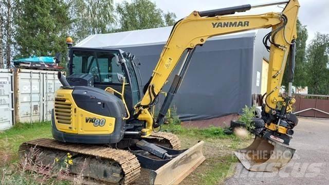 Yanmar Vio 80-1A 中型挖土機/掘鑿機/挖掘機 7t-12t