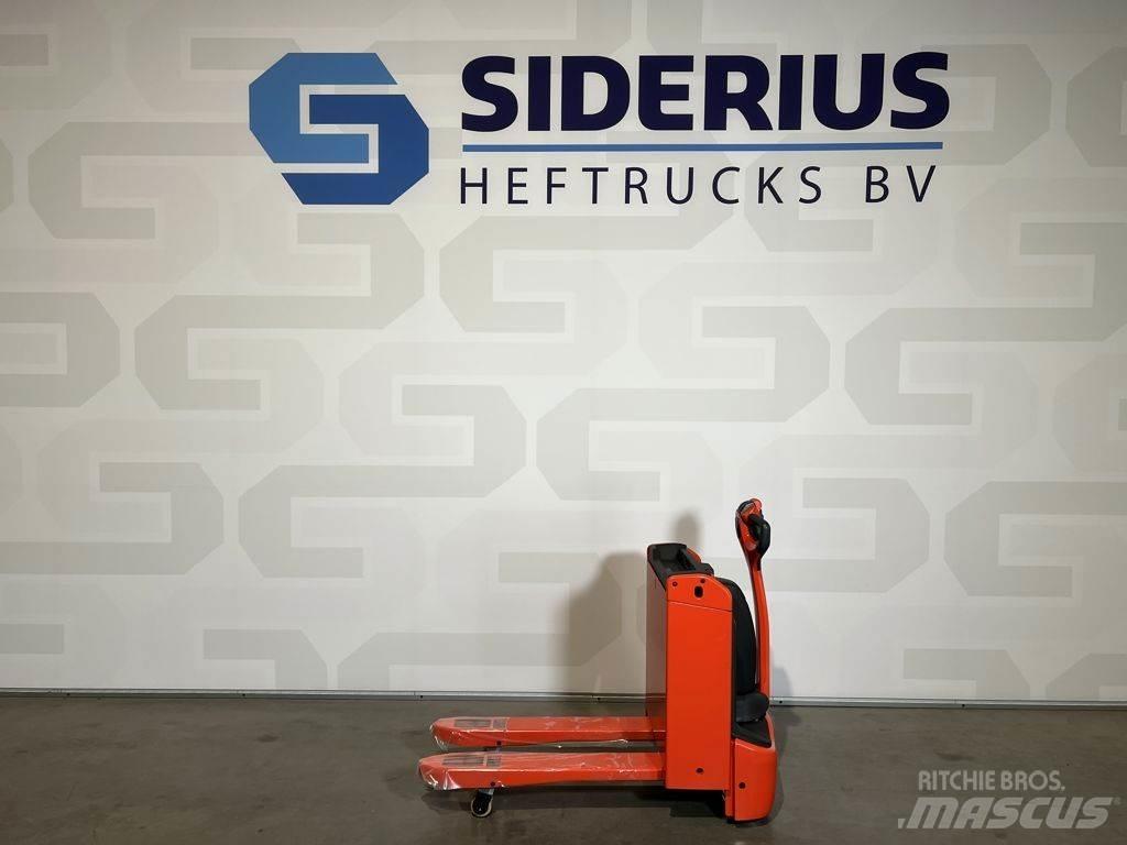 Linde T16 手拉式油壓拖板車
