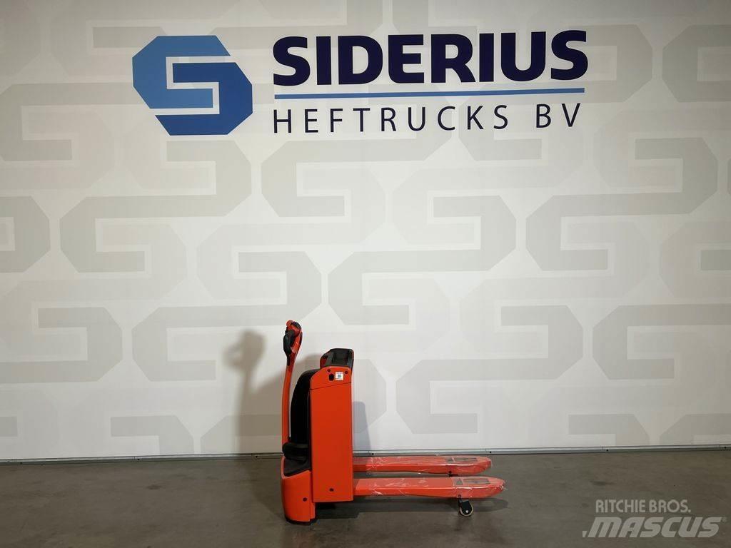 Linde T16 手拉式油壓拖板車
