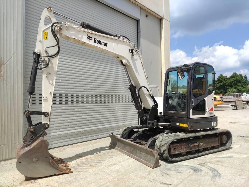 Bobcat E 80 EA 中型挖土機/掘鑿機/挖掘機 7t-12t