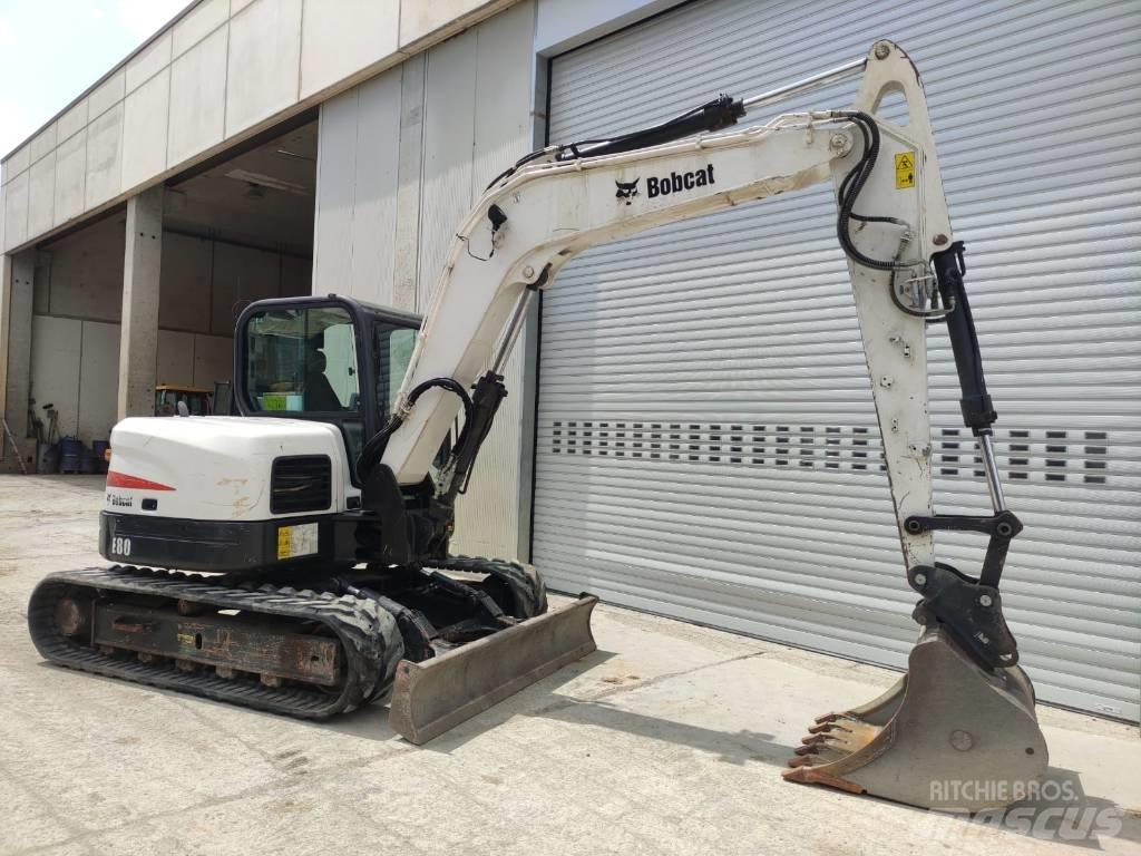 Bobcat E 80 EA 中型挖土機/掘鑿機/挖掘機 7t-12t