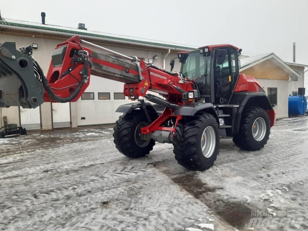 Weidemann 9580 T 農業用伸縮臂裝載機