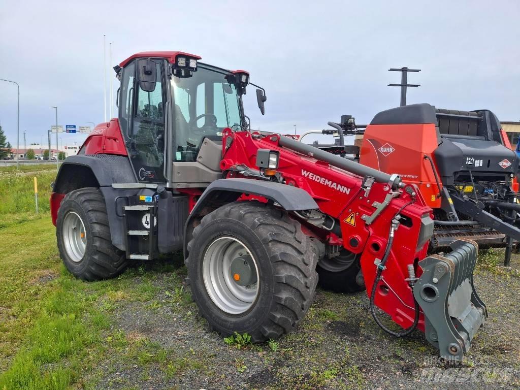 Weidemann 9580 T 農業用伸縮臂裝載機