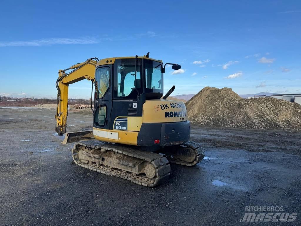 Komatsu PC 80 MR-3 中型挖土機/掘鑿機/挖掘機 7t-12t