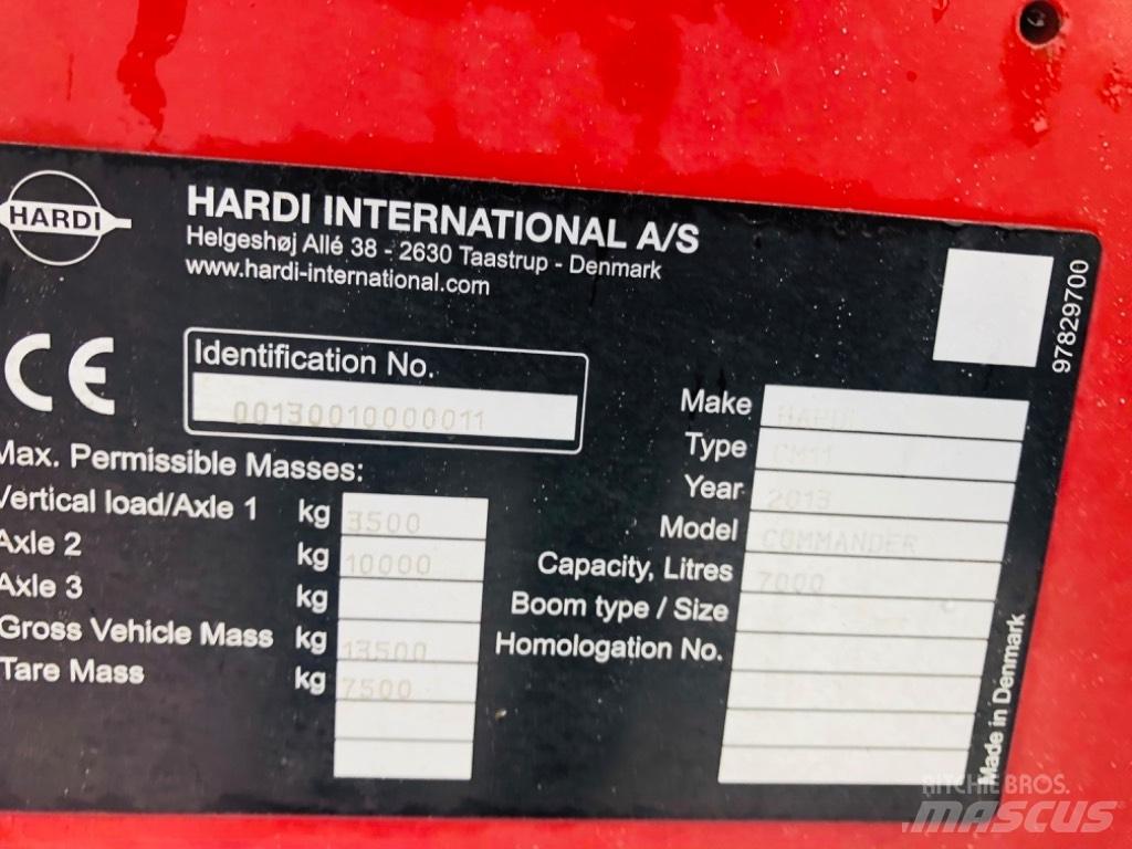 Hardi Commander 7000 牽引式噴霧機