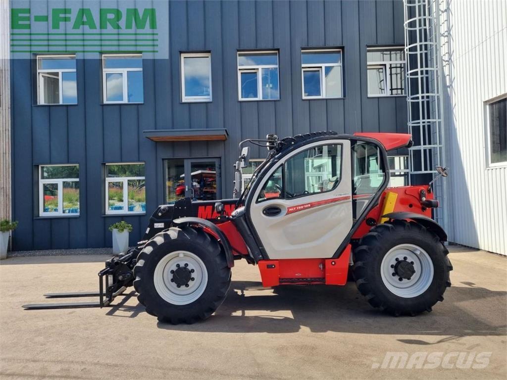 Manitou MLT733 農業用伸縮臂裝載機
