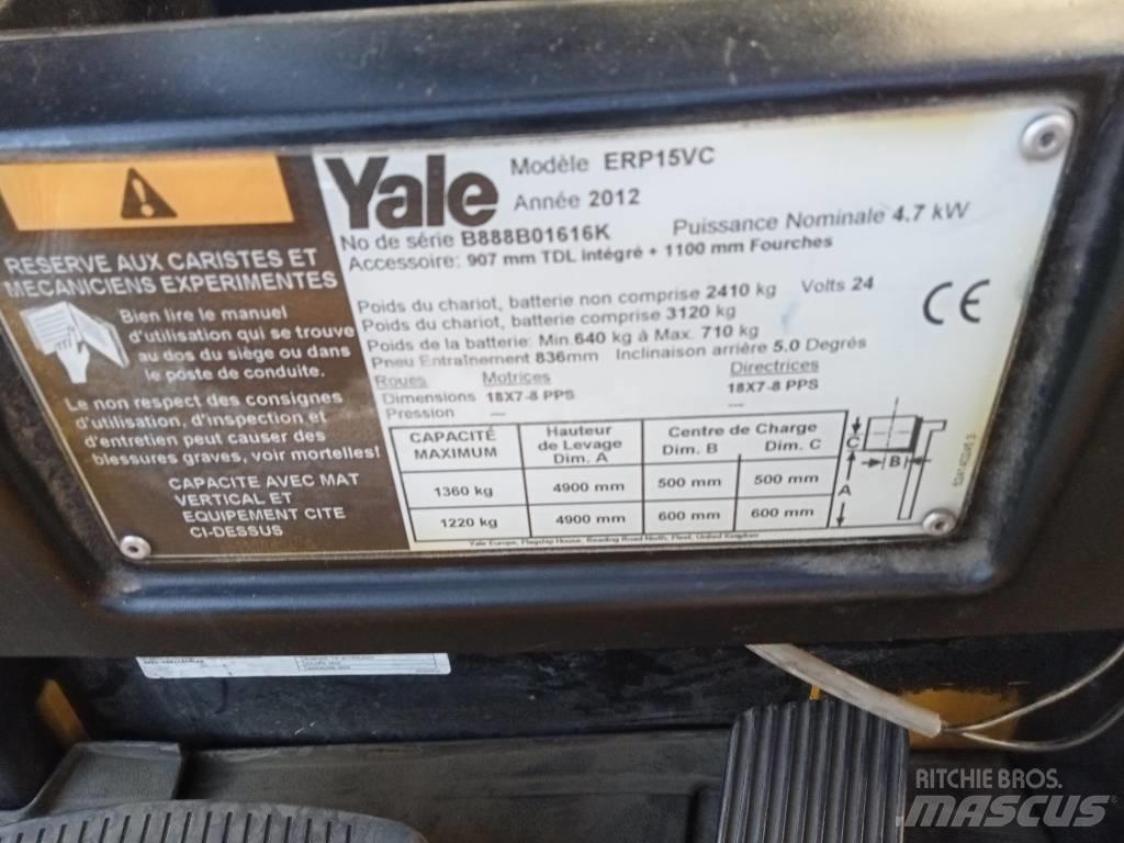 Yale ERP15VC 電動堆高機