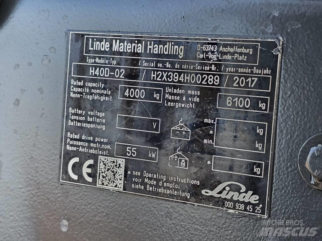 Linde H40D-02 柴油卡車