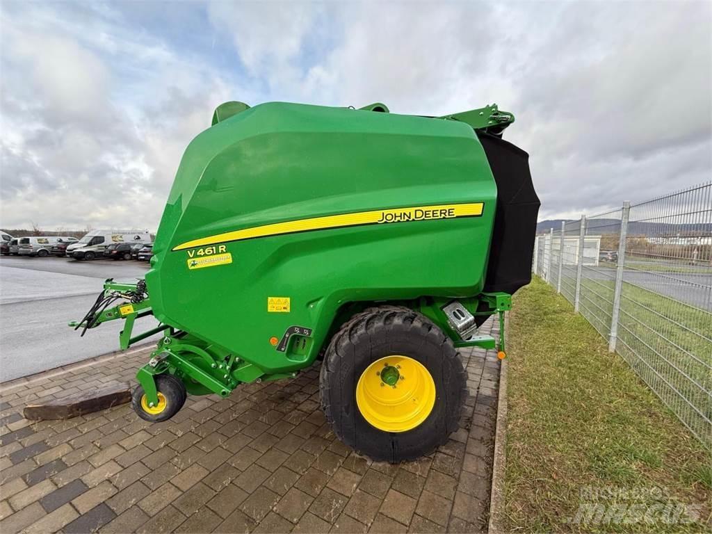 John Deere V461R 圓型牧草打包機
