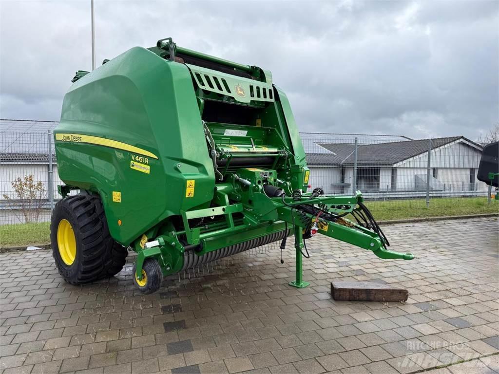 John Deere V461R 圓型牧草打包機