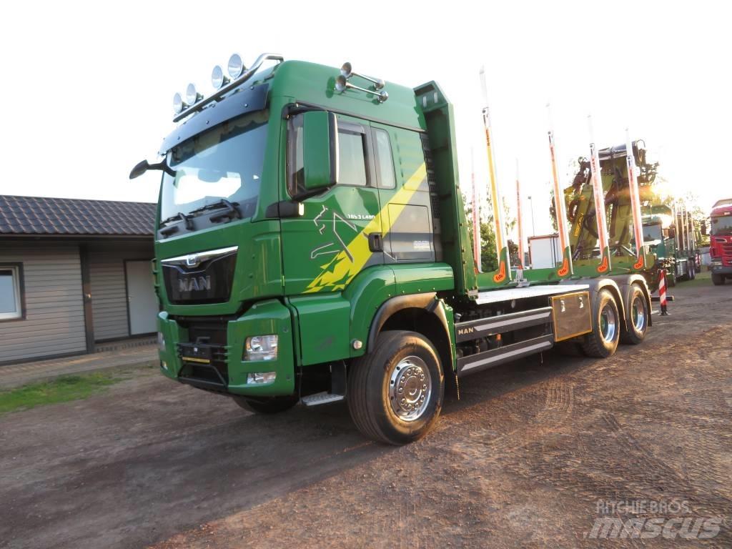 MAN 33.480 木材貨車