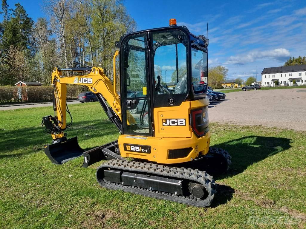 JCB 25Z-1  ränta 1,99% 小型挖土機/掘鑿機<7t(小型挖掘機)
