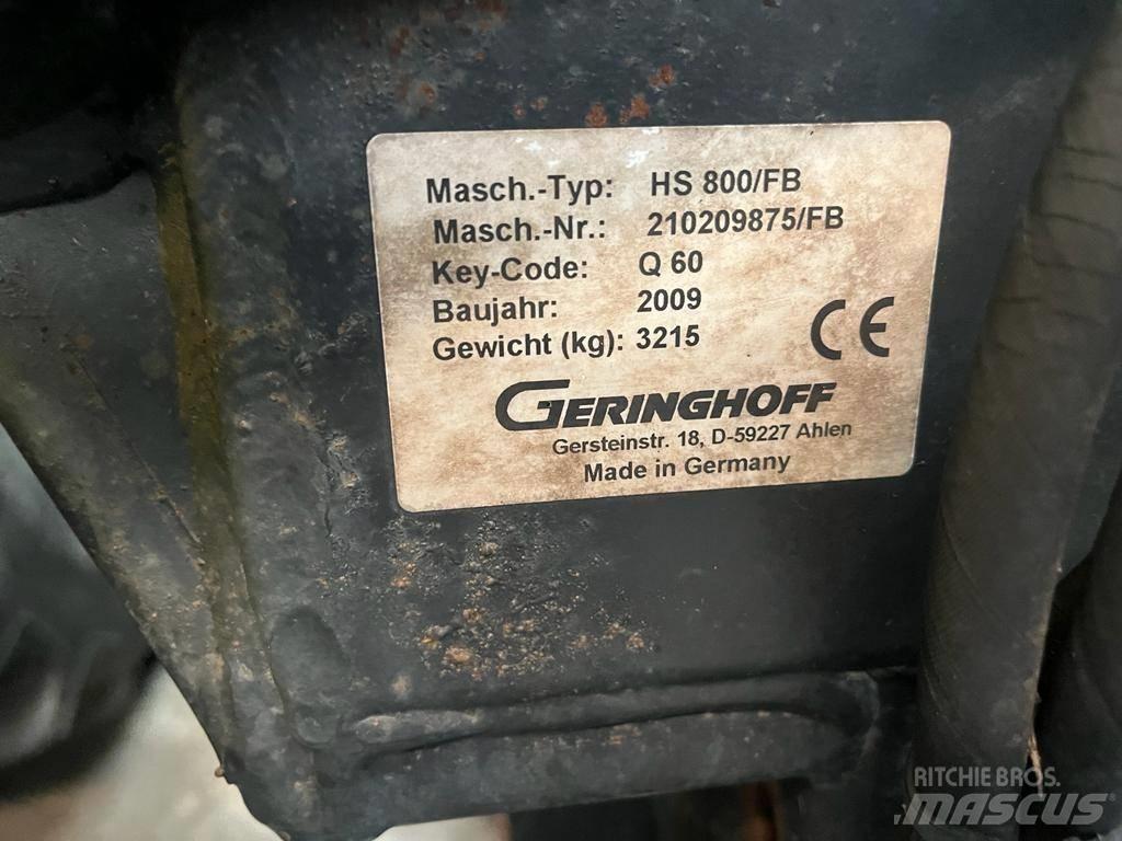 Geringhoff HS 800/FB 聯合收割機頭
