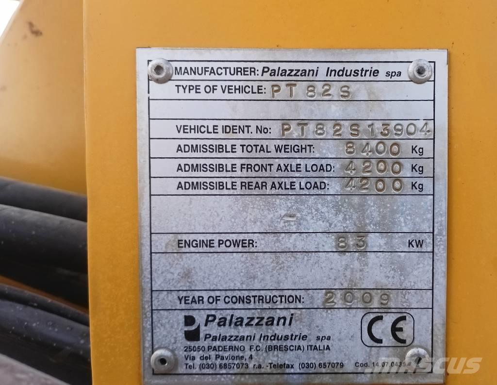 Palazzani PT82 伸縮輪式裝載機