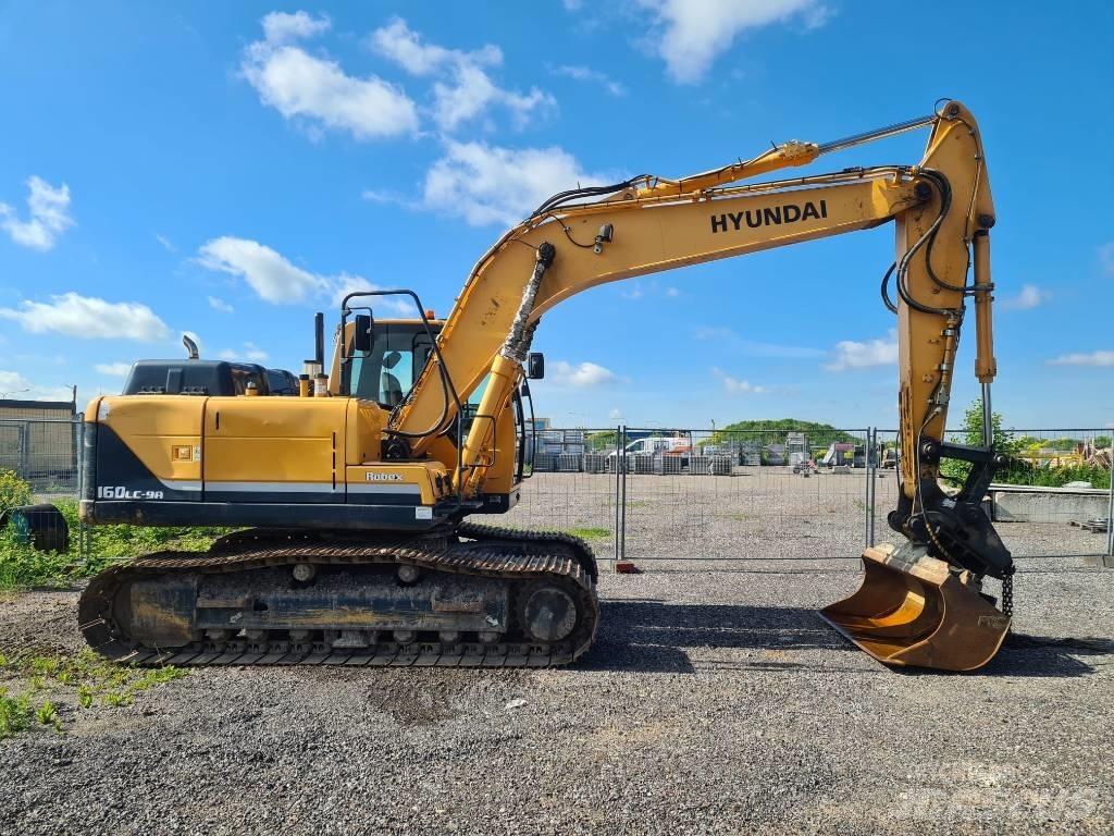 Hyundai R160LC-9A 履帶式 挖土機/掘鑿機/挖掘機