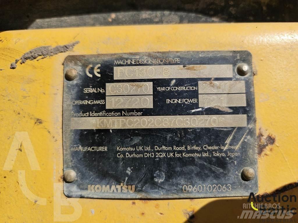Komatsu PC130-8 履帶式 挖土機/掘鑿機/挖掘機