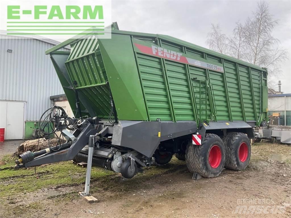Fendt tigo 75 vr 其他半拖車
