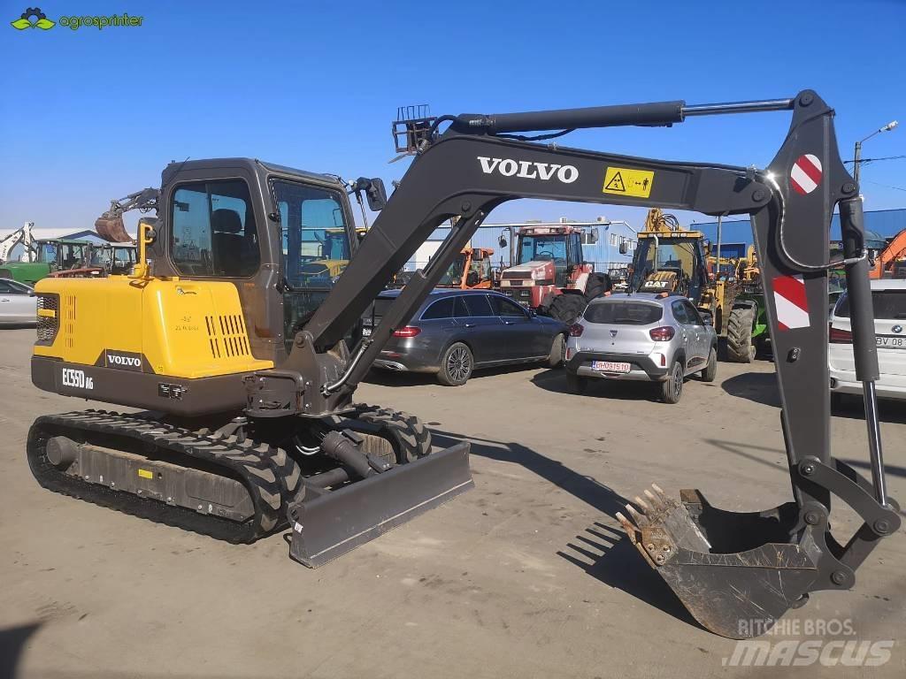 Volvo EC 55 D AG 小型挖土機/掘鑿機<7t(小型挖掘機)