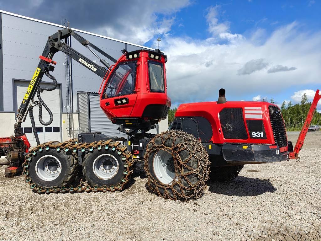 Komatsu 931 收穫機