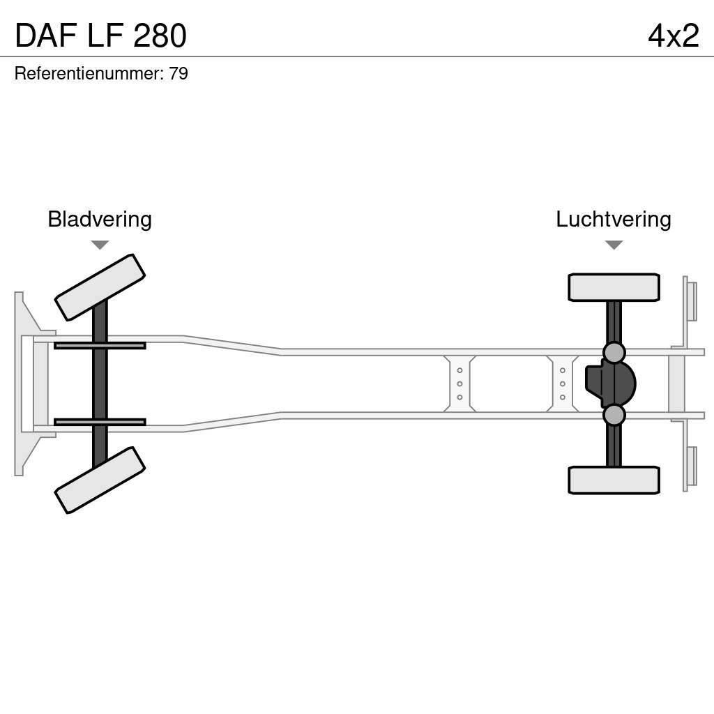 DAF LF 280 貨箱式卡車