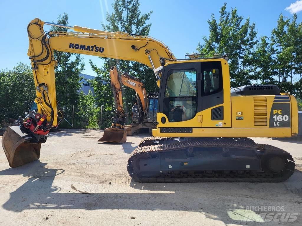 Komatsu PC 160 LC-8 履帶式 挖土機/掘鑿機/挖掘機