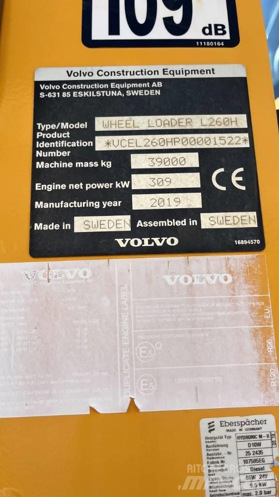 Volvo L260H 輪胎式裝載機