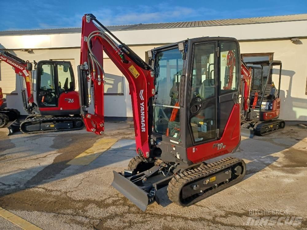 Yanmar SV19 小型挖土機/掘鑿機<7t(小型挖掘機)