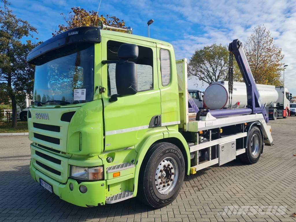 Scania P 280 / HYVA 貨櫃框架卡車
