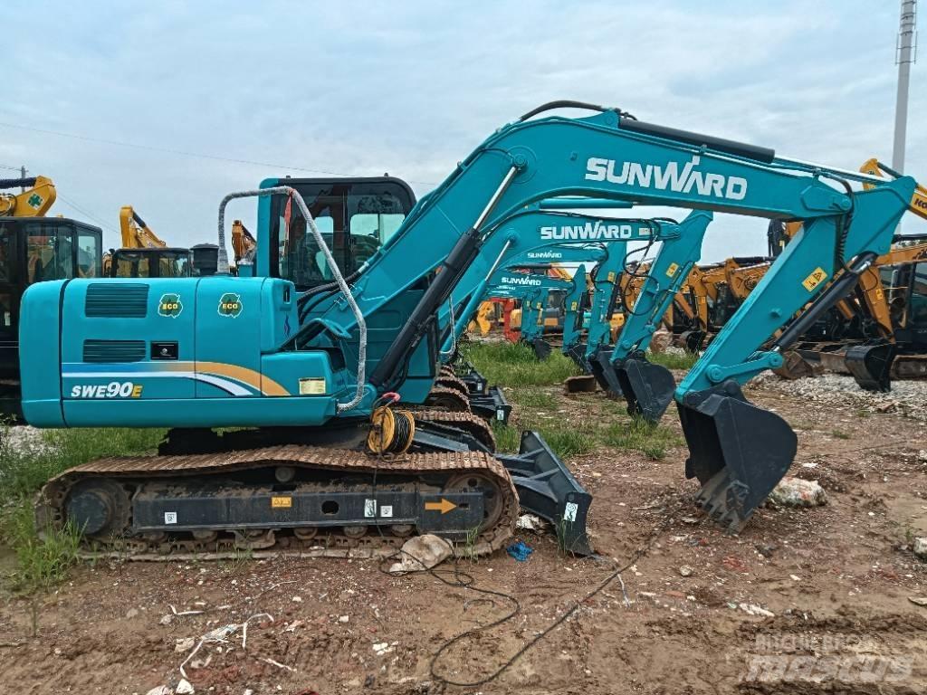 Sunward SWE 90 中型挖土機/掘鑿機/挖掘機 7t-12t